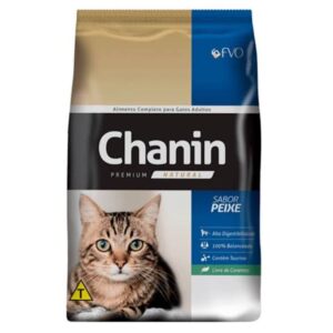 Ração Chanin Premium Peixe Adultos Sem Corantes 25kg