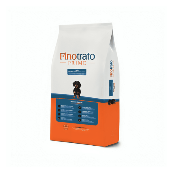 Ração Finotrato Prime Light Cães Adultos de Raças Pequenas e Médias 3Kg