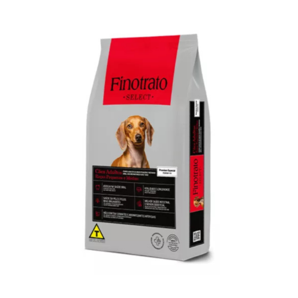 Ração Finotrato Select Cães Adultos Raças Pequenas e Médias 10Kg
